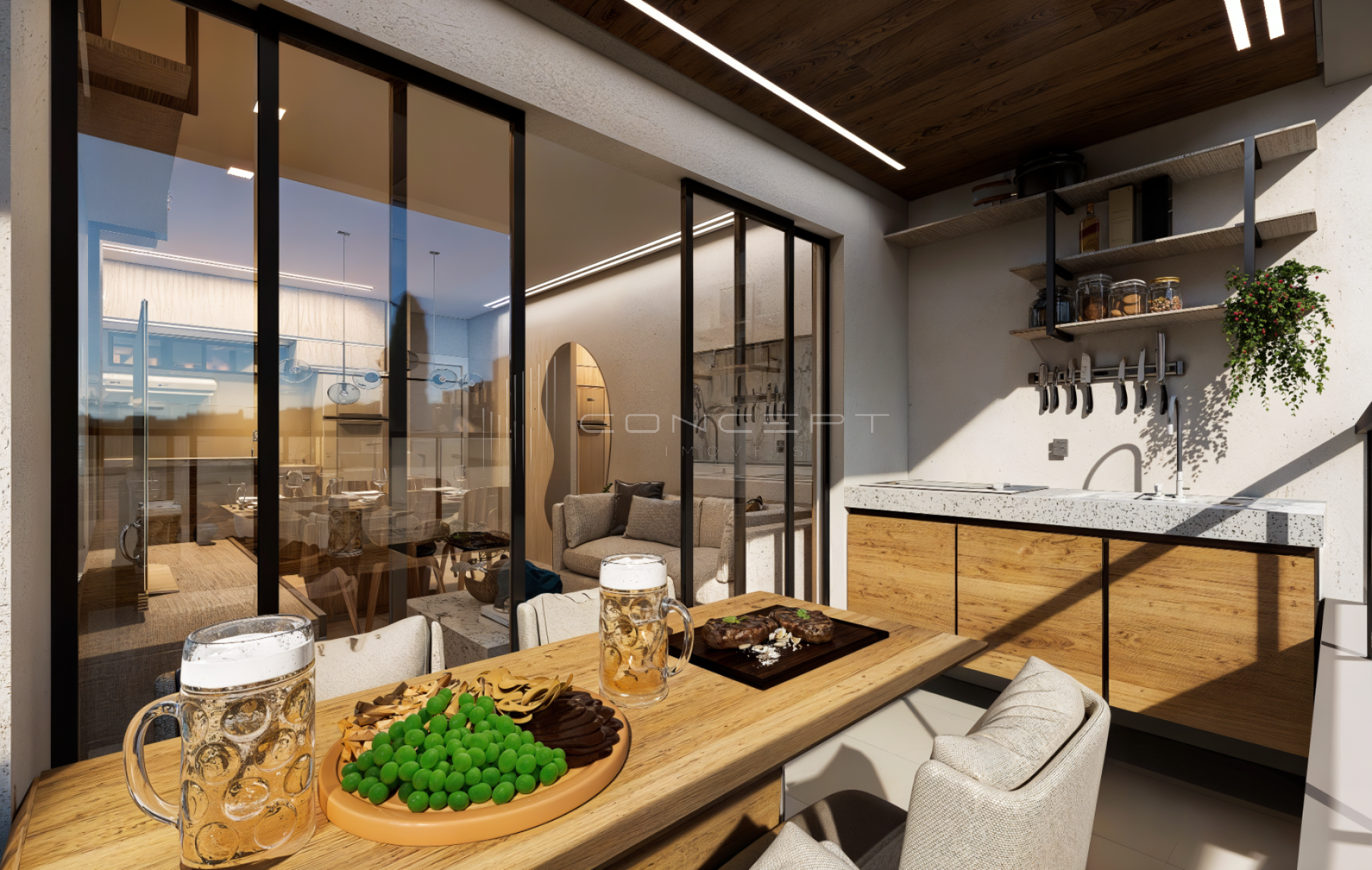 Apartamento no Bairro de Fátima no Condomínio Amana Residence - 3 suítes