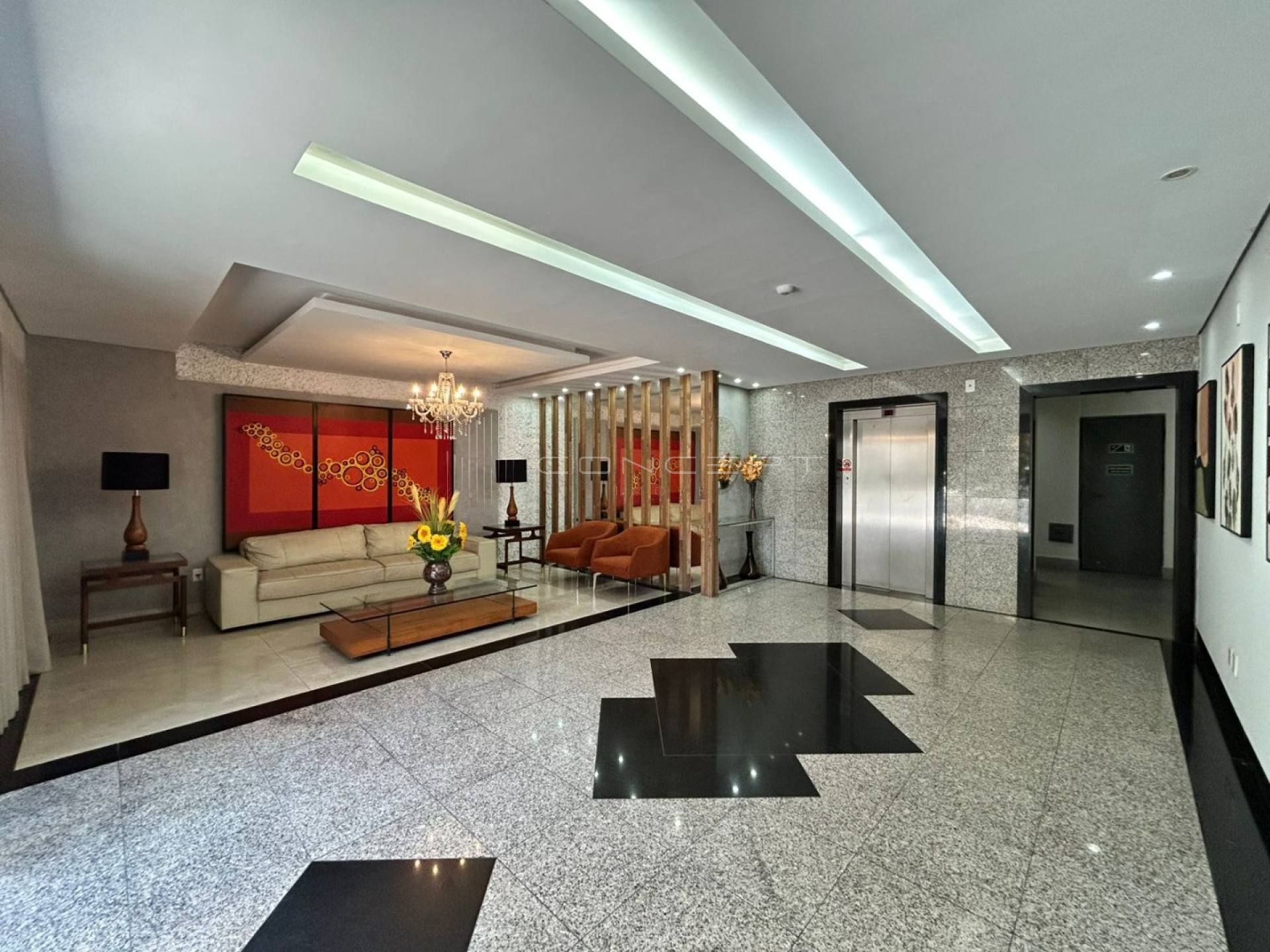 Apartamento no Bairro Jóquei no Condomínio Mansão Rino Levi - 4 suítes