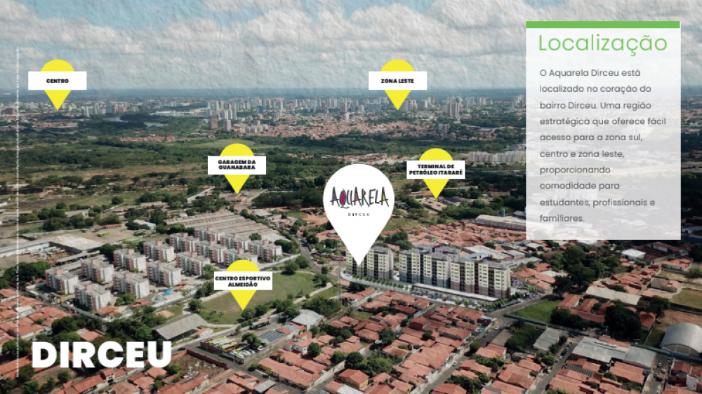 Aquarela Dirceu: apartamentos modernos e super bem localizados
