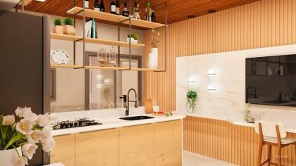 Casa em Construção com Piscina no Malui Residence