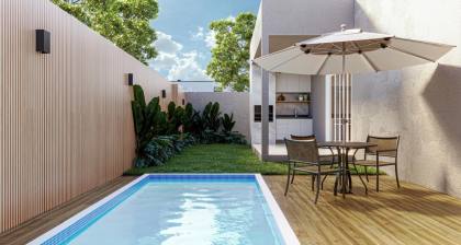 Casa com Piscina no Sol e Praia Residencial