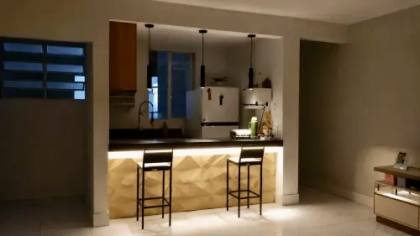 Apartamento 2 Quartos com Varanda no Centro – R$ 158 Mil