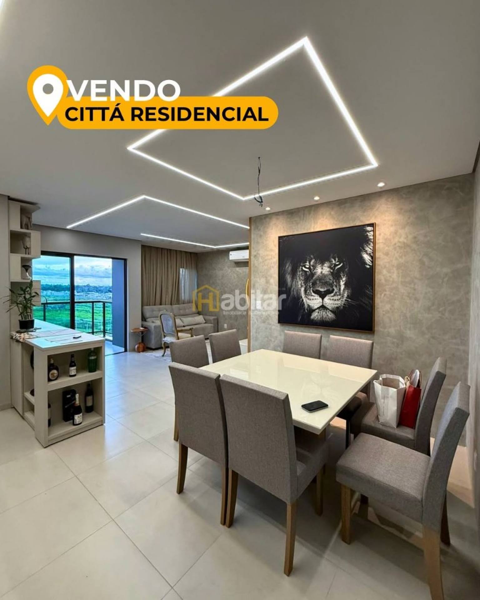 Apartamento Para Vender com 2 quartos 1 suítes no CITTA Residencial