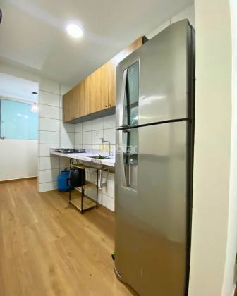Apartamento Semi mobiliado Para Alugar com 2 quartos Condomínio Via Parque