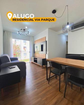 Alugo Apartamento Mobiliado no Residencial Via Parque