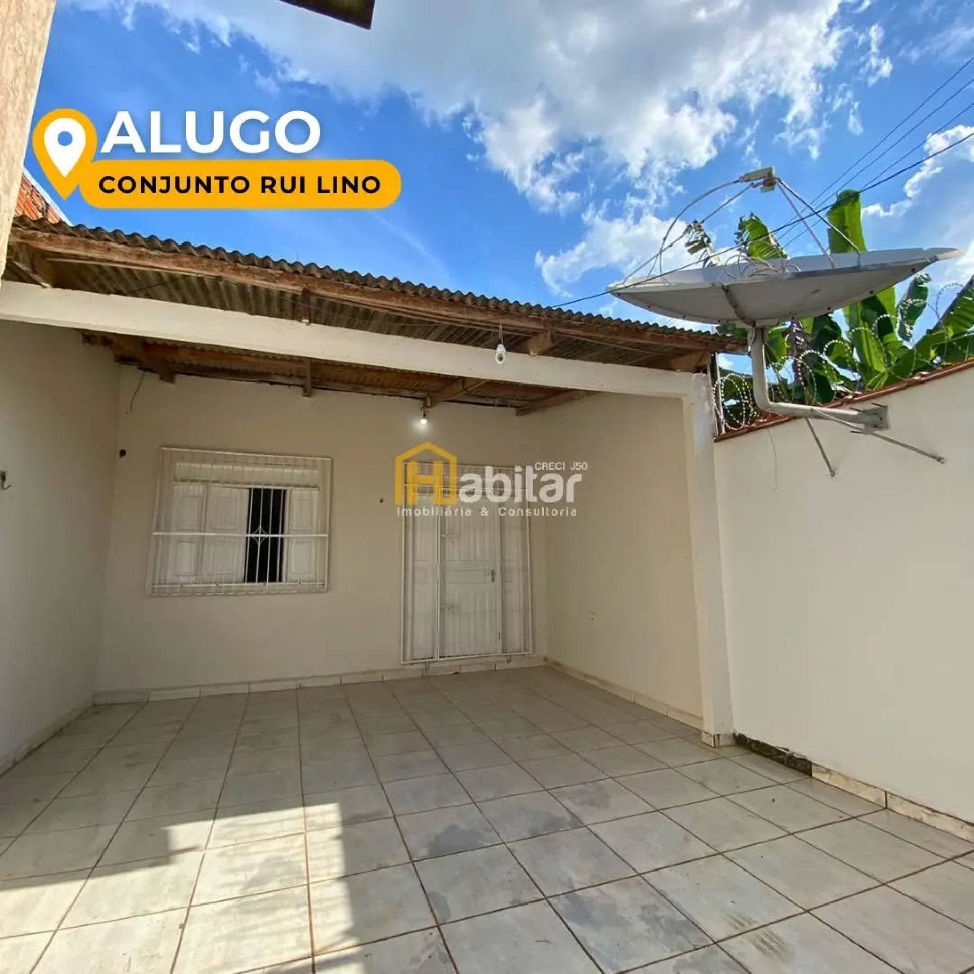 Casa Para Alugar com 1 quartos no bairro Rui Lino Próx. UFAC