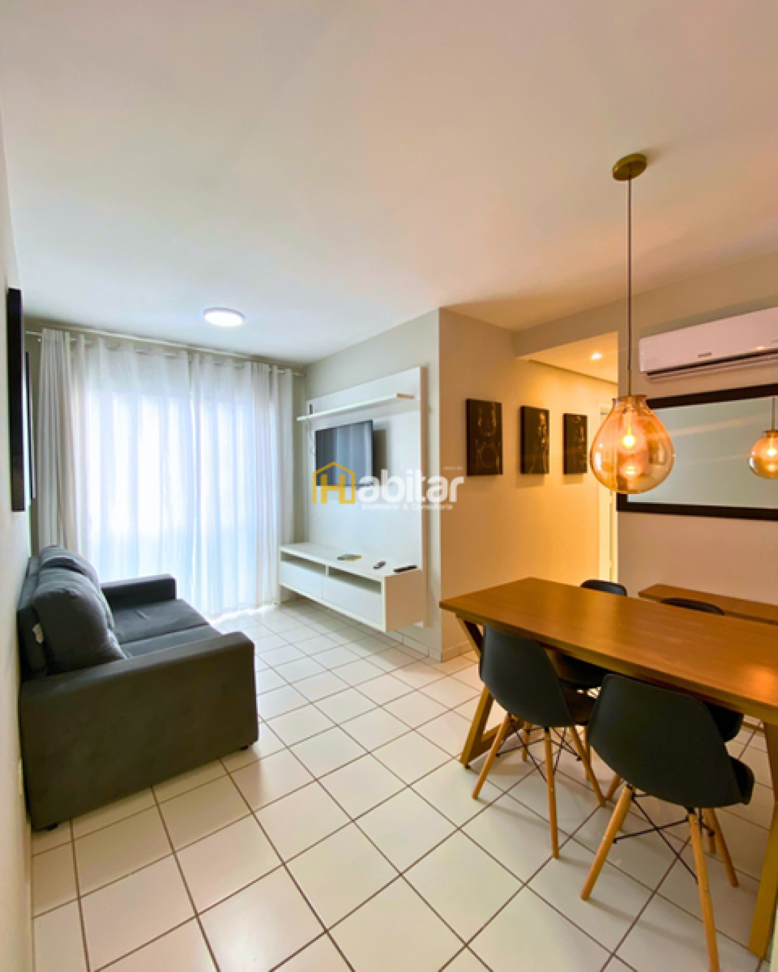 Apartamento Mobiliado Para Alugar com 2 quartos no Condomínio Via Parque em Rio Branco