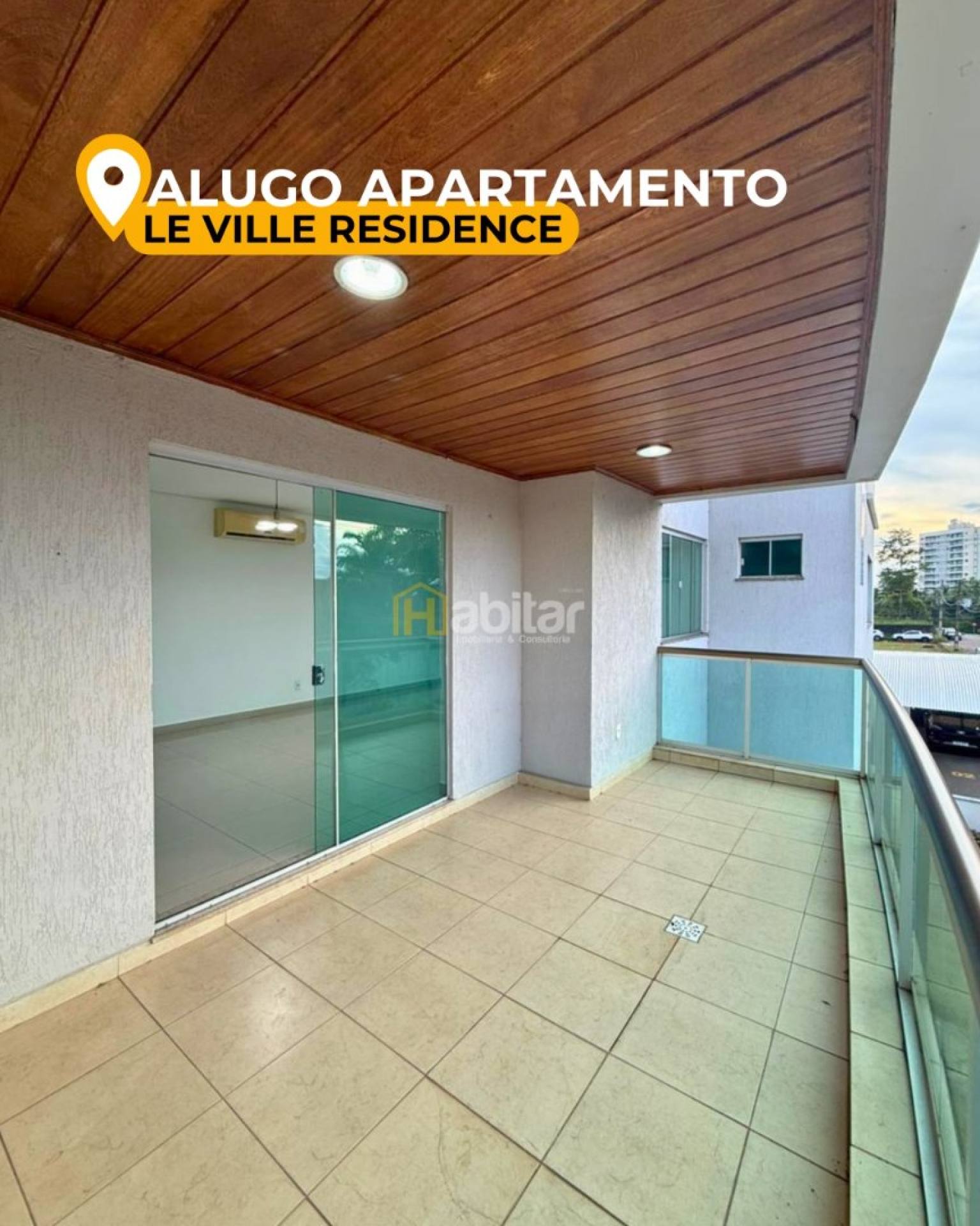 Apartamento Para Alugar com 3 quartos 1 suítes Le Ville em Rio Branco