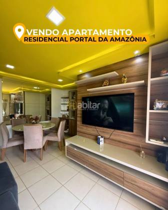 Apartamento Semi-Mobiliado Para Vender com 2 quartos sendo 1 suítes no Condominio Portal da Amazônia em Rio Branco