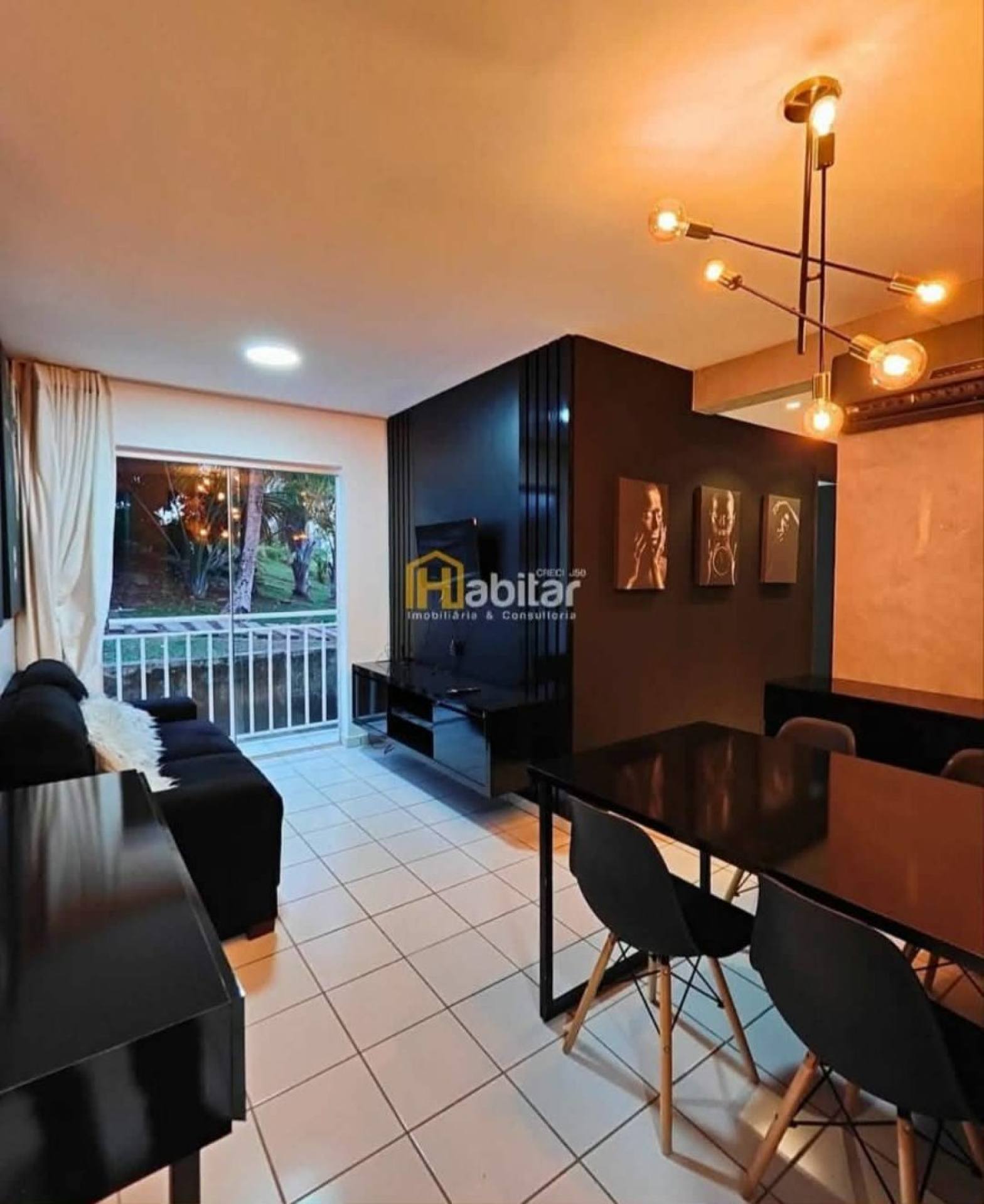 Apartamento Mobiliado e Climatizado Para Alugar com 2 Quartos no Residencial Via Parque