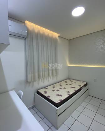 Apartamento Mobiliado e Climatizado Para Alugar com 2 Quartos no Residencial Via Parque
