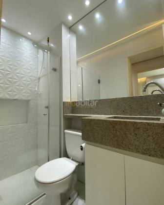 Apartamento Mobiliado e Climatizado Para Alugar com 2 Quartos no Residencial Via Parque