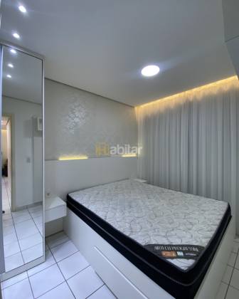 Apartamento Mobiliado e Climatizado Para Alugar com 2 Quartos no Residencial Via Parque