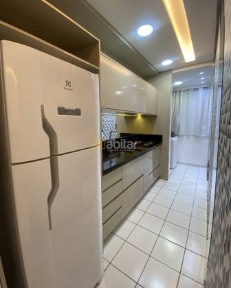 Apartamento Mobiliado e Climatizado Para Alugar com 2 Quartos no Residencial Via Parque