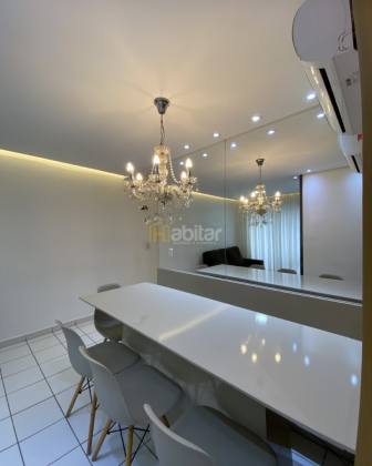 Apartamento Mobiliado e Climatizado Para Alugar com 2 Quartos no Residencial Via Parque