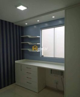 Apartamento Mobiliado Para Alugar com 2 Quartos no Residencial Via Parque