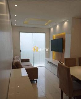 Apartamento Mobiliado Para Alugar com 2 Quartos no Residencial Via Parque