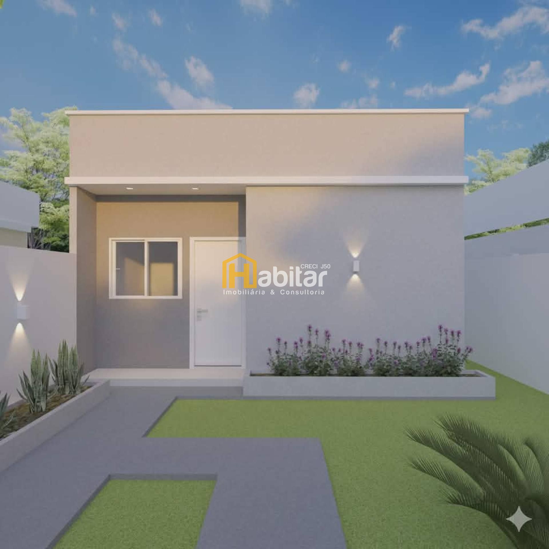 Casa Com Entrada Parcelada Para Vender Na Planta com 2 quartos sendo 1 suítes no bairro Loteamento Bonsucesso em Rio Branco
