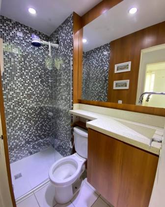 Apartamento Semi Mobiliado e Climatizado Para Alugar com 2 Quartos no Residencial Via Parque