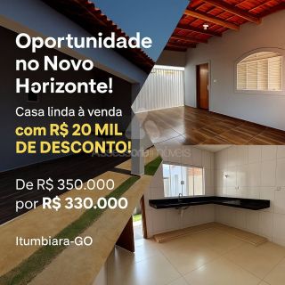CASA Á VENDA NOVO HORIZONTE