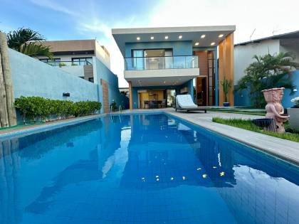 Casa de alto luxo a venda na Barra de São Miguel, litoral Sul, a 25 minutos de Maceió, Alagoas - BA08