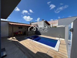 Casa no condomínio Acquaville, localizado a apenas 300 metros da beira-mar da praia em Paripueira. - BA06