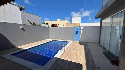 Casa no condomínio Acquaville, localizado a apenas 300 metros da beira-mar da praia em Paripueira. - BA06
