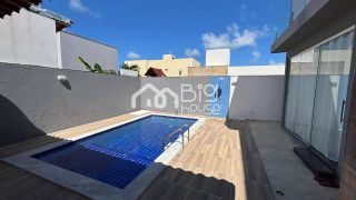 Casa no condomínio Acquaville, localizado a apenas 300 metros da beira-mar da praia em Paripueira. - BA06