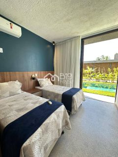 Casa de Luxo, cinematográfica, 04 suítes e piscina privativa, em condomínio beira-mar em Tatuamunha - BA10