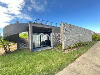 Casa de Luxo, cinematográfica, 04 suítes e piscina privativa, em condomínio beira-mar em Tatuamunha - BA10