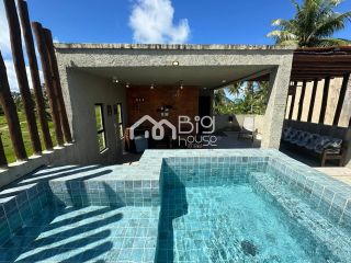 Apartamento Dúplex mobiliado, na praia do Marceneiro, Passo de Camaragibe, Rota Ecológica dos Milagres, pertinho da Vilinha Marceneiro - BA12