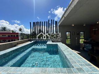 Apartamento Dúplex mobiliado, na praia do Marceneiro, Passo de Camaragibe, Rota Ecológica dos Milagres, pertinho da Vilinha Marceneiro - BA12