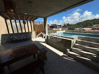 Apartamento Dúplex mobiliado, na praia do Marceneiro, Passo de Camaragibe, Rota Ecológica dos Milagres, pertinho da Vilinha Marceneiro - BA12