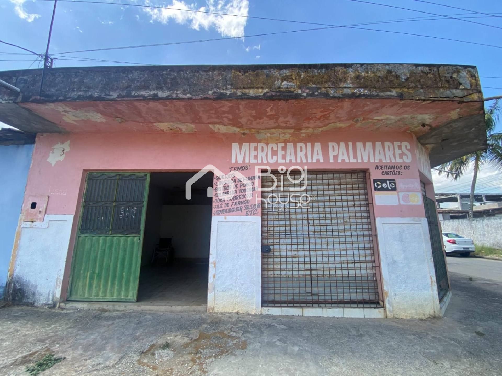 Prédio comercial com casa e terreno à venda, 03 quartos, 299m², Tabuleiro, Maceió/AL  AG