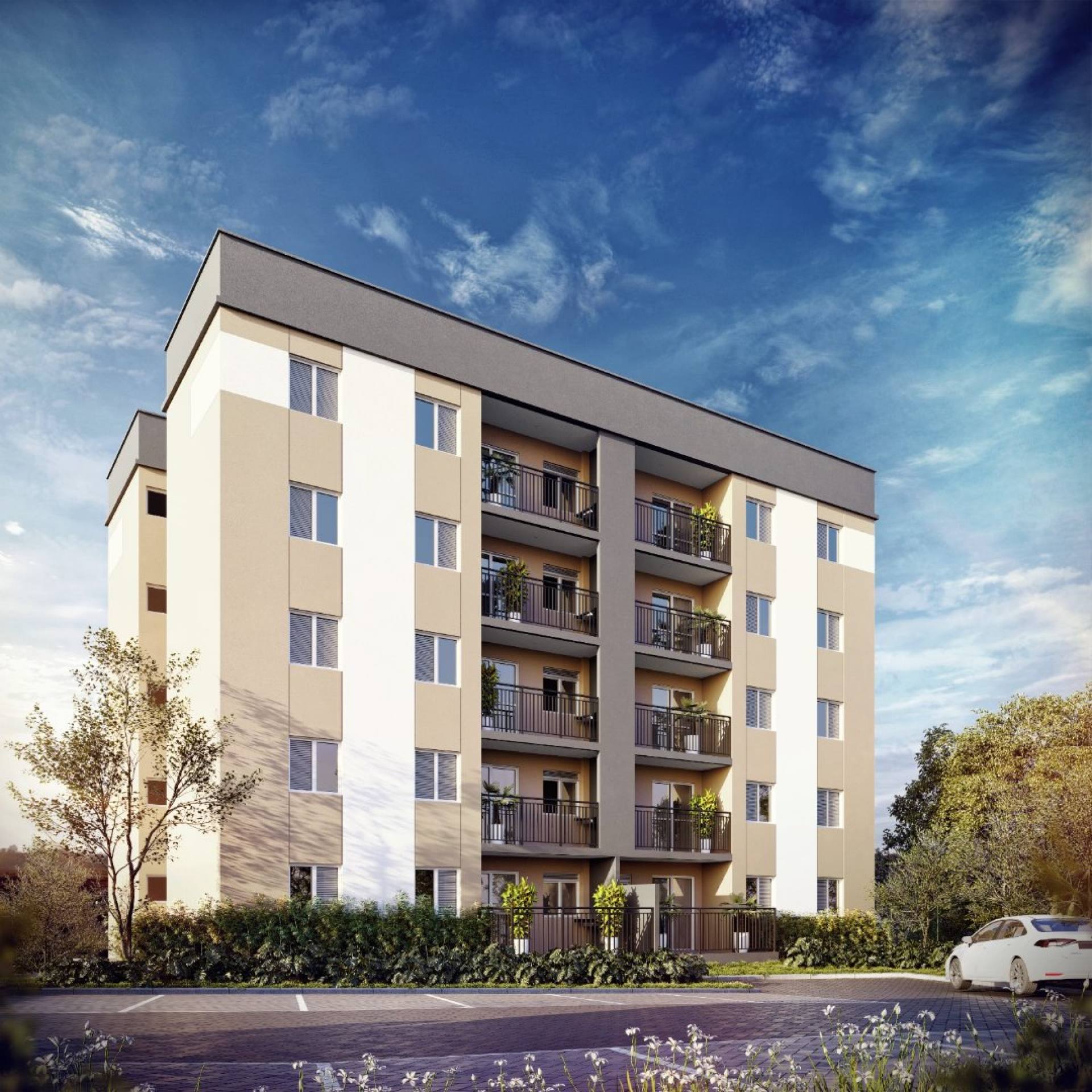 Raizes Apartamento em Cotia de 3 dorms com sacada