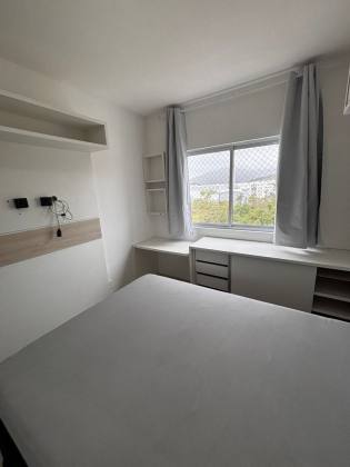 Lindo apartamento mobiliado de 02 quartos com garagem na Palhoça
