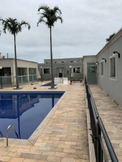 Excelente apartamento semi mobiliado em condomínio fechado no bairro Areias