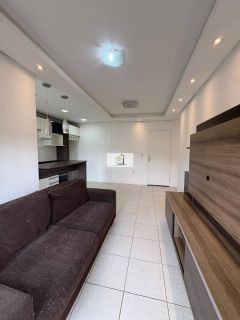 Excelente apartamento p/ LOCAÇÃO/ sacada com churrasqueira e linda vista - Ponta de Baixo, São josé