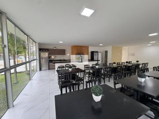Excelente apartamento p/ LOCAÇÃO/ sacada com churrasqueira e linda vista - Ponta de Baixo, São josé