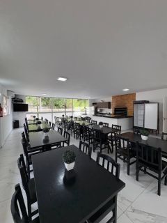 Excelente apartamento p/ LOCAÇÃO/ sacada com churrasqueira e linda vista - Ponta de Baixo, São josé