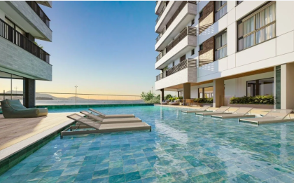 Lançamento de Alto Padrão com 3 Suítes e Sacada com Vista Mar à Venda em São José