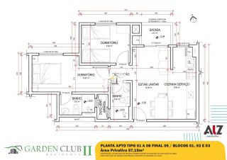 GARDEN CLUB RESIDENCE II – PEDRA BRANCA | LANÇAMENTO 2026
