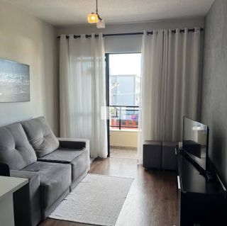 Lindo apartamento totalmente mobiliado para locação com 1 quarto no coração do Kobrasol - São José - SC