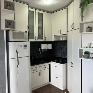Lindo apartamento totalmente mobiliado para locação com 1 quarto no coração do Kobrasol - São José - SC