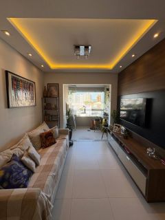 Excelente apartamento à venda de 3 dormitórios com suíte e sacada gourmet - Estreito