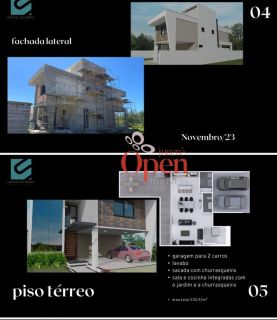 CASA EM CONDOMÍNIO COM 3 SUÍTES À VENDA - LAMIM - FLORIANÓPOLIS/SC