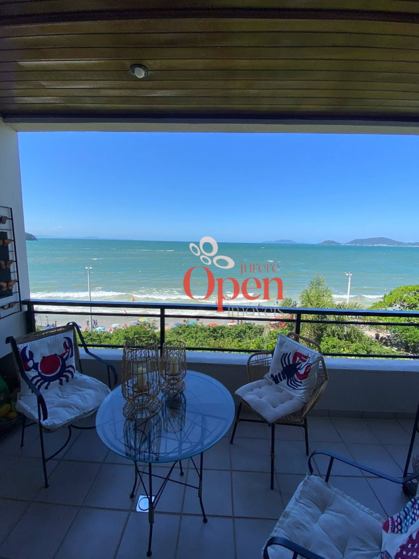 APARTAMENTO FRENTE MAR PARA LOCAÇÃO ANUAL EM BECO DOS MILIONÁRIOS -CANASVIEIRAS/FLORIANÓPOLIS S.C.