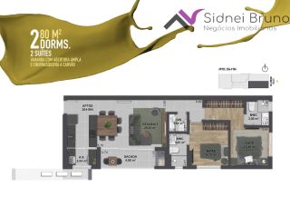 Apartamentos de 2 ,3 stes no Centro de Florianópolis,SC URBAN