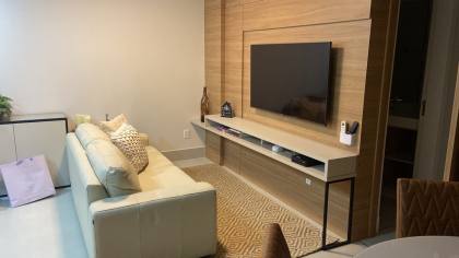 APARTAMENTO MOBILIADO NA PRAIA DO SANTINHO