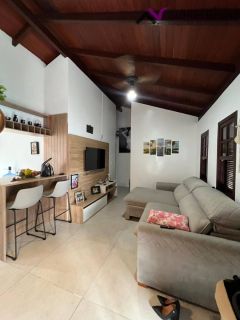 Casa de Temporada com Piscina na Cachoeira do Bom Jesus – Conforto para Até 8 Pessoas